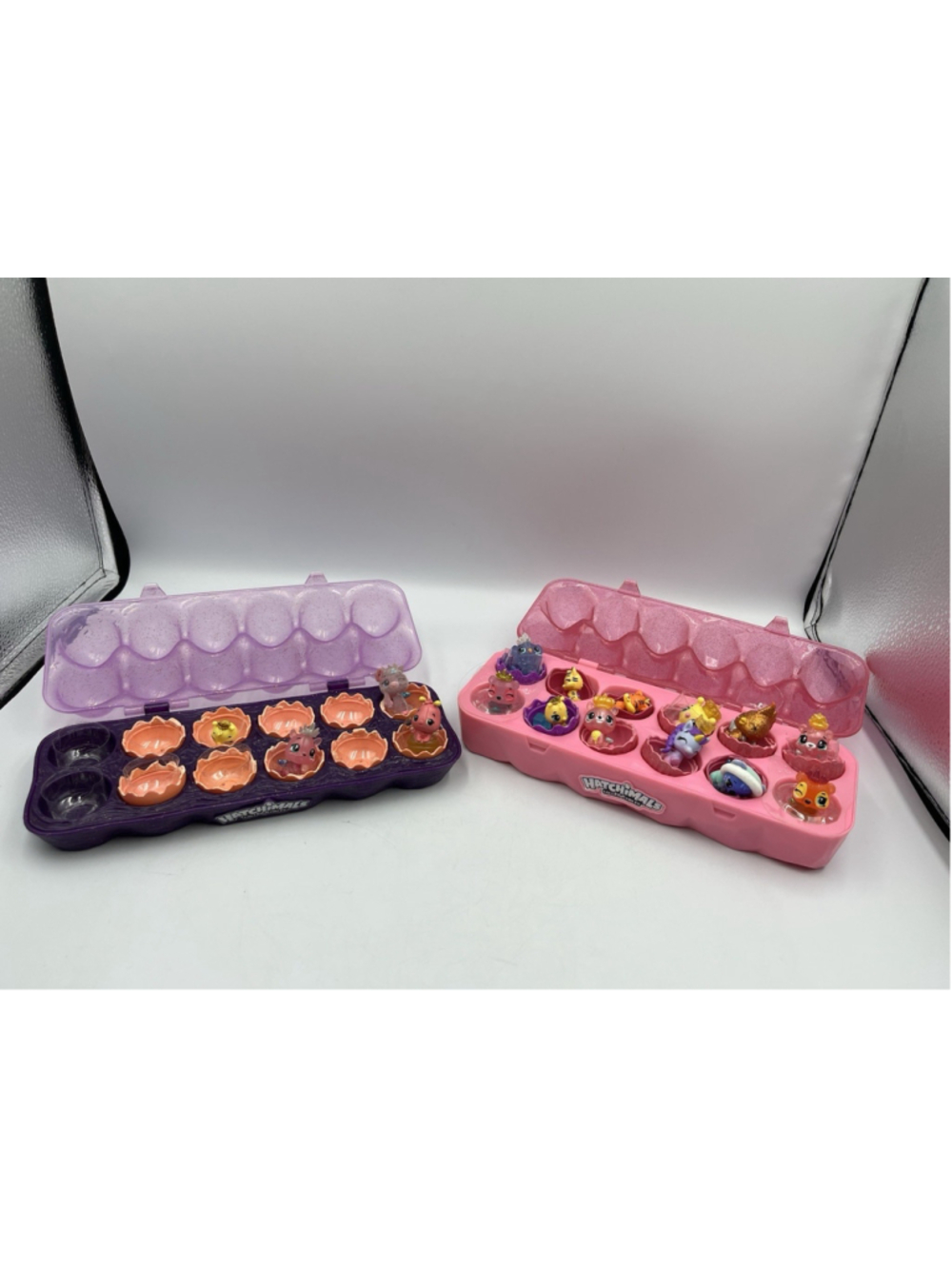 Hatchimals Colleggtibles Glittering Garden 2 SETS Figures Storage Spin Master
